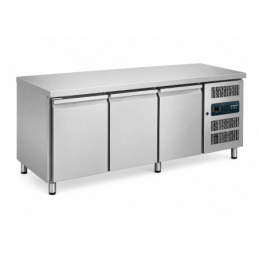 Bancada refrigerada L600 refrigeração ventilada 3 portas c/1795*600*850