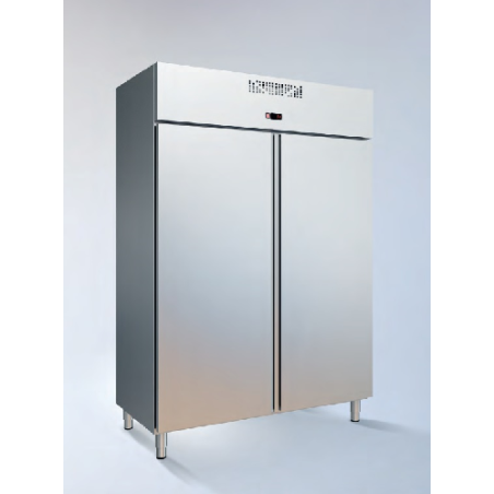 Armário refrigerado L800 p/containers 530*650mm GN2/1 2 portas c/1440*800*2150mm