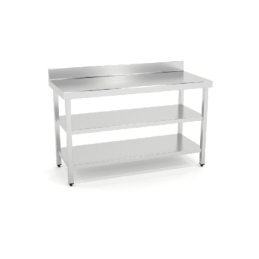 Bancada aço inox AISI304 18/8  esmerilada 2800*600*900 T2