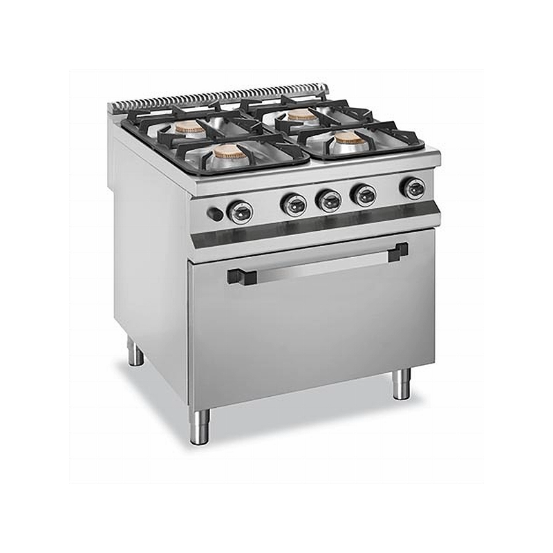 Fogão magnus gas c/4 queimadores c/forno gn2/1 linha 900