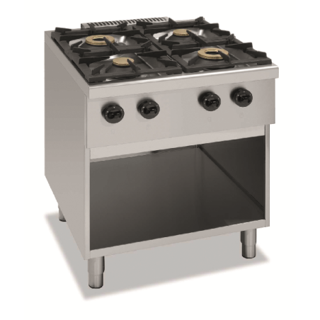 Fogão magnus gas c/4 queimadores s/forno gn2/1 linha 700