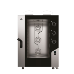 Forno gás vapor direto comando mecanicos 10 tabuleiros GN1/1