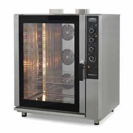 Forno convector misto gás de 10 tabuleiros GN1/1-40X60