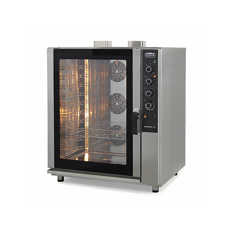 Forno convector misto gás de 10 tabuleiros GN1/1-40X60