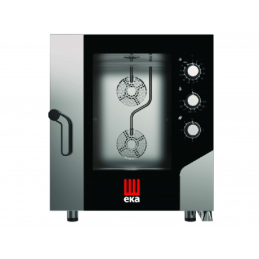 Forno convector vapor eléctrico combinado de 7 tabuleiros GN1/1-40X60