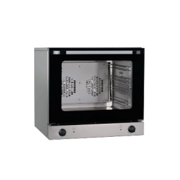 Forno convetor elétrico para gastronomia com humidificação, grill e inversão de marcha, 4x GN1/1 e 60x40