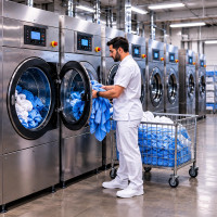 Máquinas de Lavar Roupa Industriais